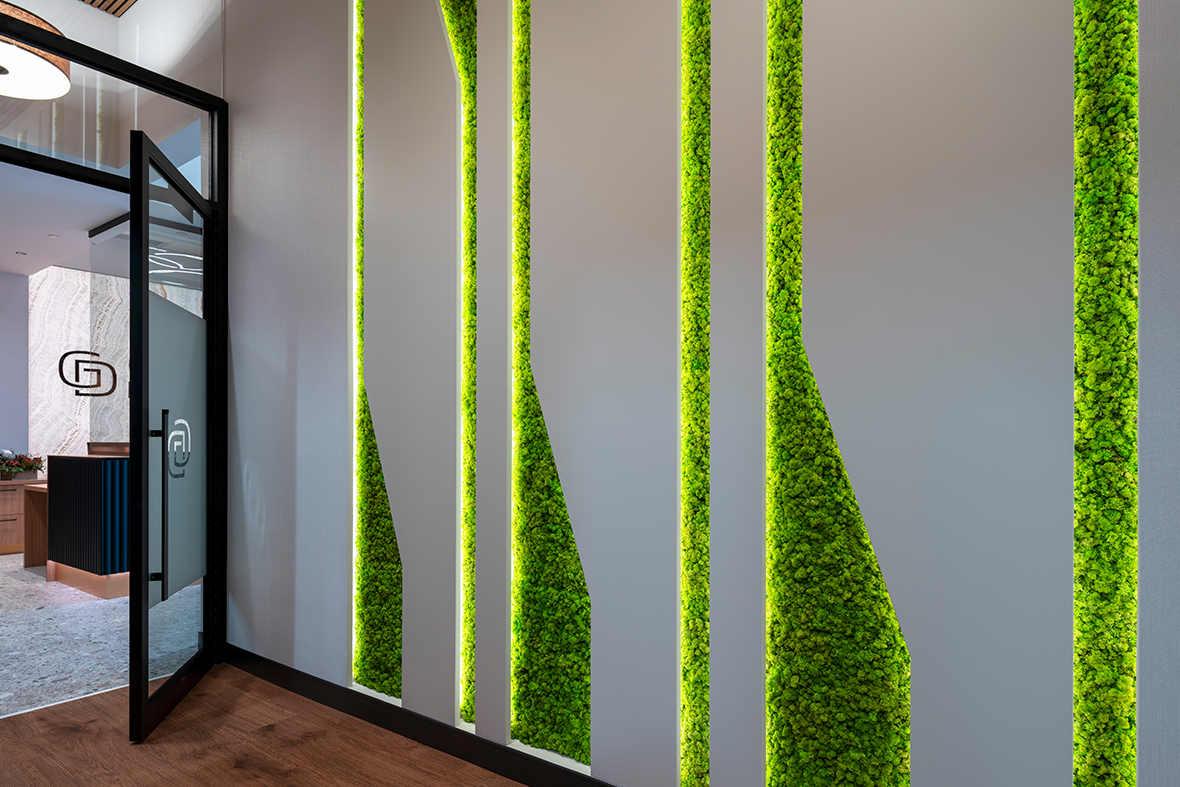 Glenmore Dental - Living Wall